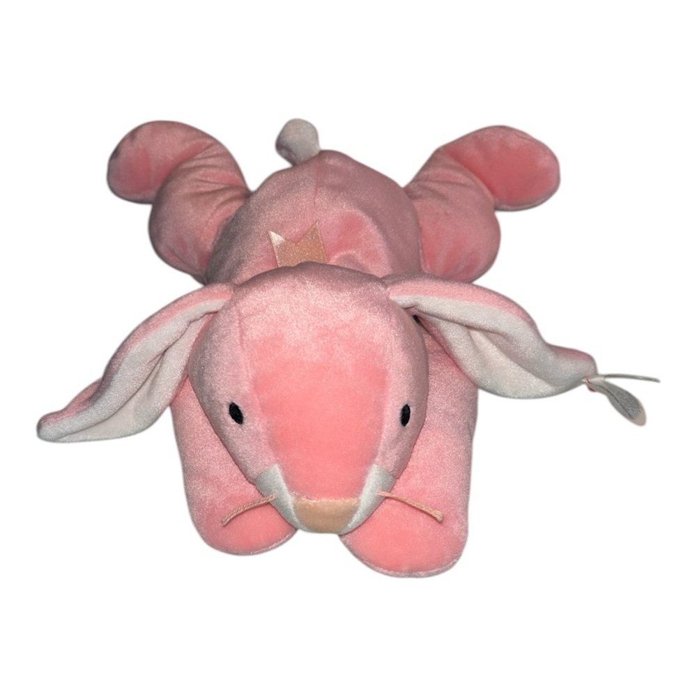 NEW Vintage 1996 Carrots TY Pink Bunny Rabbit Plush Pillow Pal
